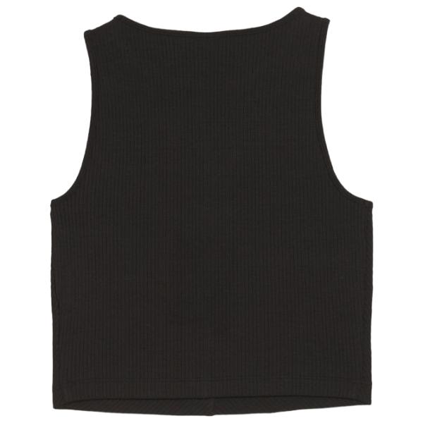 Bustieră pentru femei Puma Classics Ribbed Crop Black photo 4