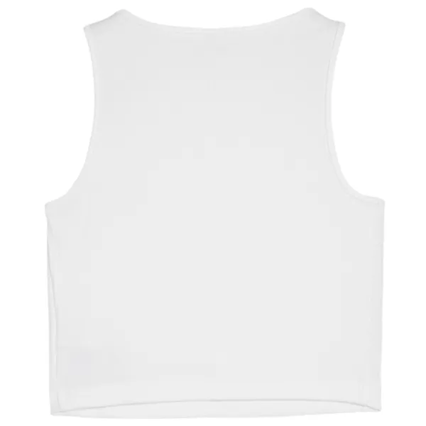 Bustieră pentru femei Puma Classics Ribbed Crop White photo 5
