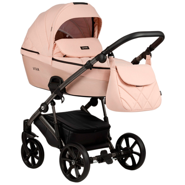 Cărucior pentru copil Tutis Viva 4 Luxury 2 in 1 062/ Pink photo 1 Cărucior pentru copil Tutis Viva 4 Luxury 2 in 1 062/ Pink photo 1
