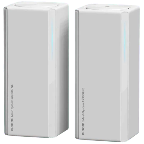 Wi-Fi Роутер Xiaomi Mesh System AX3000NE (2-pack) 574 Мбит/ c/ 2402 Мбит/ с/ Белый photo 1