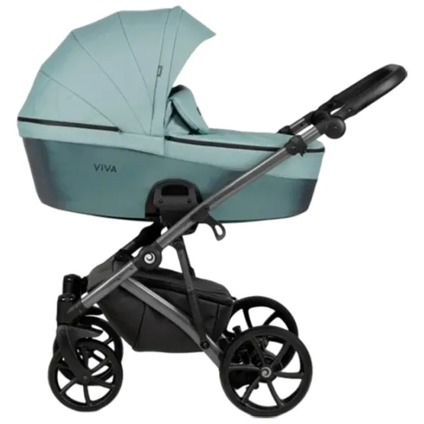 Детская коляска Tutis Viva 4 Luxury 2 in 1 063/ Синий photo 3