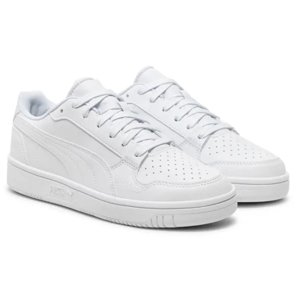 Ghete pentru băieți Puma Reb-L Jr Demisezon/ White photo 1 Ghete pentru băieți Puma Reb-L Jr Demisezon/ White photo 1