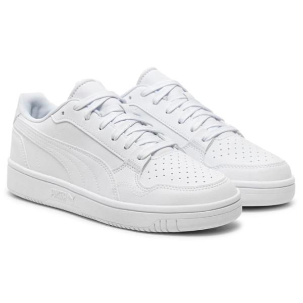 Ghete pentru băieți Puma Reb-L Jr Demisezon/ White photo 1 Ghete pentru băieți Puma Reb-L Jr Demisezon/ White photo 1