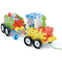 Constructor Quercetti Jumbo Peggy Vehicles Transport/ Multicolor photo 3