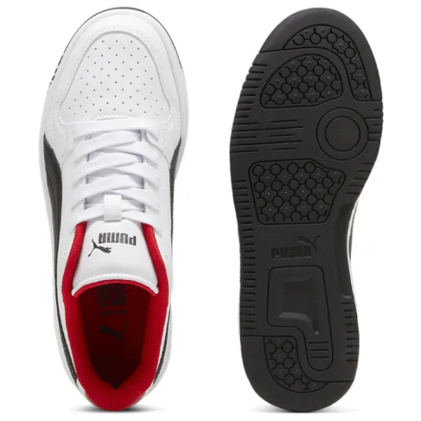 Ghete pentru băieți Puma Reb-L Jr Demisezon / White Black photo 2 Ghete pentru băieți Puma Reb-L Jr Demisezon / White Black photo 2