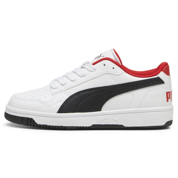 Ghete pentru băieți Puma Reb-L Jr Demisezon / White Black photo 3 Ghete pentru băieți Puma Reb-L Jr Demisezon / White Black photo 3