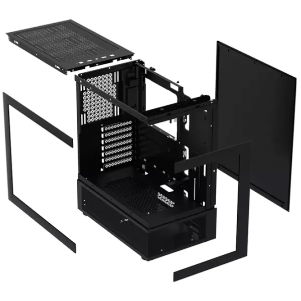 Корпус 1STPLAYER Mi7-A Mid Tower / Черный photo 6