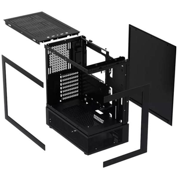 Корпус 1STPLAYER Mi7-A Mid Tower / Черный photo 6