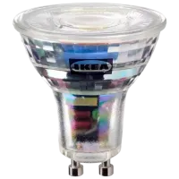 Лампочка светодиодная Ikea Solhetta 904.987.74 GU10/ 3 Вт/ 2700 K/ 345лм/ Yellow