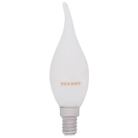 Лампочка светодиодная филаментная Rexant CN37 604-113 E14/ 9.5 Вт/ 2700 K/ 950лм/ Yellow