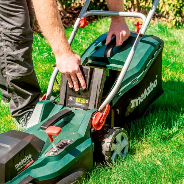 Mașină de tuns iarbă cu acumulator Metabo RM 36-18 LTX BL 36 Manual photo 5