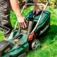 Газонокосилка аккумуляторный Metabo RM 36-18 LTX BL 36 Ручной photo 5
