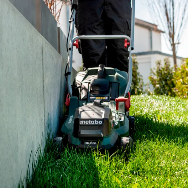 Mașină de tuns iarbă cu acumulator Metabo RM 36-18 LTX BL 36 Manual photo 10
