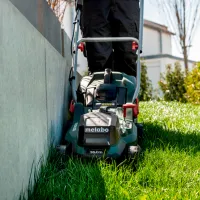Газонокосилка аккумуляторный Metabo RM 36-18 LTX BL 36 Ручной photo 10