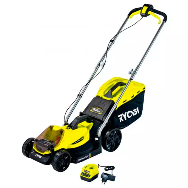 Газонокосилка аккумуляторный Ryobi RLM18X33B40 Ручной photo 2