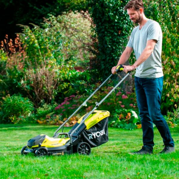Газонокосилка аккумуляторный Ryobi RY18LM37A-140 Ручной photo 10