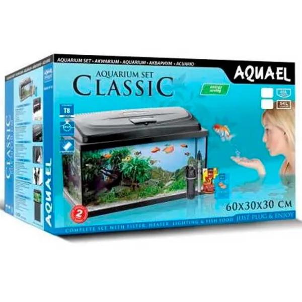 Аквариум Aquael Classic Set PAO-80 102 л/ Черный photo 2