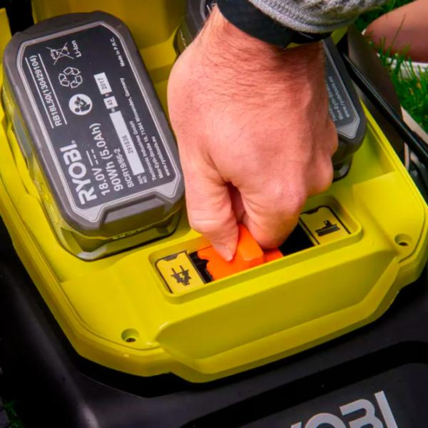 Газонокосилка аккумуляторный Ryobi RY18LMH37A-250 Ручной photo 10