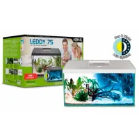 Аквариум Aquael LEDDY PLUS PAP-75 D&N LED 105 л/ Белый photo 2