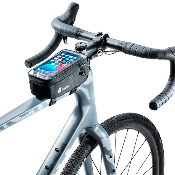 Geantă pentru bicicletă Deuter Phone Bag Black White photo 2