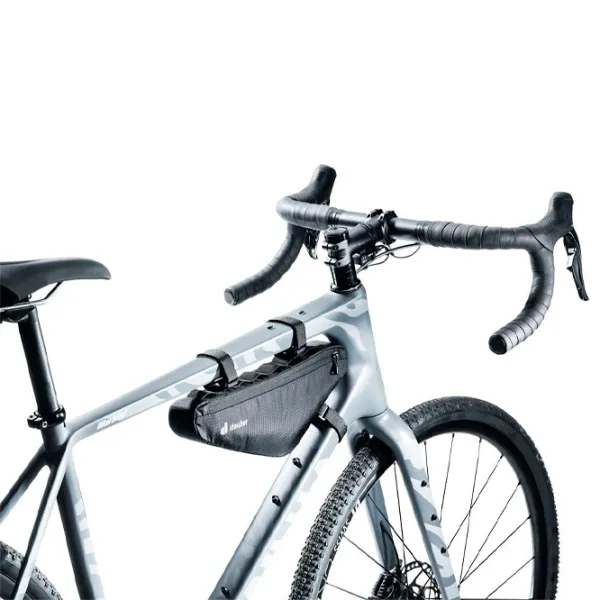 Geantă pentru bicicletă Deuter Triangle Front Bag Black White photo 2