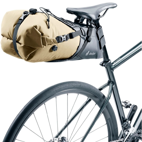 Geantă pentru bicicletă Deuter Cabezon SB 16 Desert Sand Black photo 2