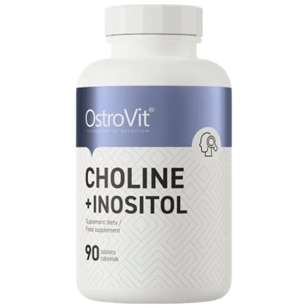 Витамины и минералы OstroVit Choline + Inositol 90 tab (5903246229950) 90 photo 1 Витамины и минералы OstroVit Choline + Inositol 90 tab (5903246229950) 90 photo 1