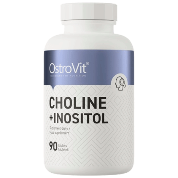 Витамины и минералы OstroVit Choline + Inositol 90 tab (5903246229950) 90 photo 1 Витамины и минералы OstroVit Choline + Inositol 90 tab (5903246229950) 90 photo 1