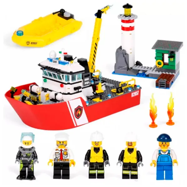 Конструктор Optmarket Fire Fighters Классический/ Разноцветный photo 4