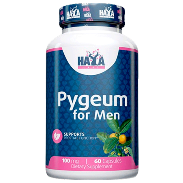 Витамины и минералы Haya Labs Pygeum for Men 100mg / 60 caps (858047007052) 60 photo 1 Витамины и минералы Haya Labs Pygeum for Men 100mg / 60 caps (858047007052) 60 photo 1