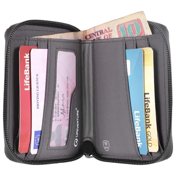Кошелек унисекс Lifeventure RFID Bi-Fold Полиэстер / Navy Blue photo 3