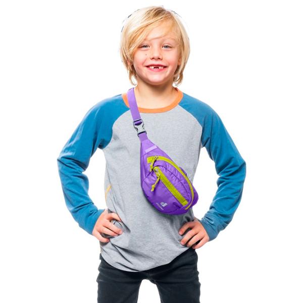 Geanta de talie Deuter Junior Belt  / Yellow Violet / 1 l photo 2 Geanta de talie Deuter Junior Belt  / Yellow Violet / 1 l photo 2
