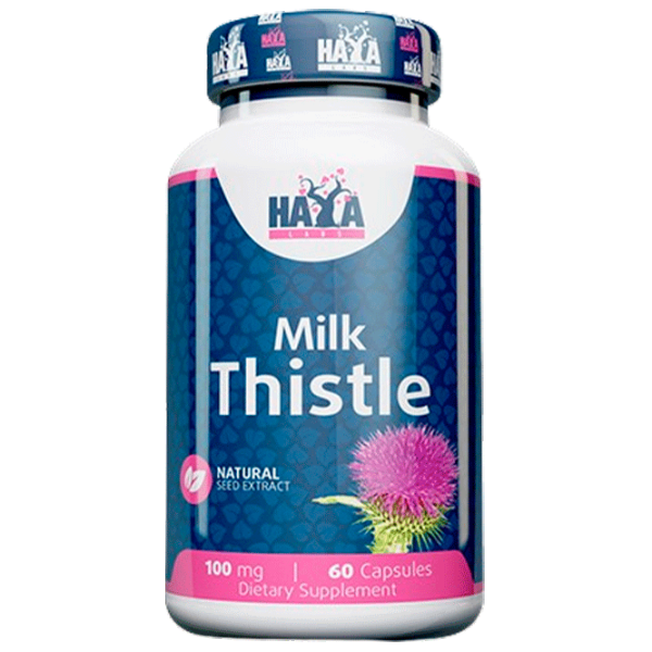 Витамины и минералы Haya Labs Milk Thistle 100 mg 60 vcaps (853809007851) 60 photo 1 Витамины и минералы Haya Labs Milk Thistle 100 mg 60 vcaps (853809007851) 60 photo 1