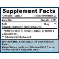 Vitamine și minerale Haya Labs NADH 10 mg 30 vcaps (850034416410) 30 capsule photo 2