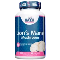 Витамины и минералы Haya Labs Lion's Mane Mushroom 500mg / 60 Caps (858047007533) 60