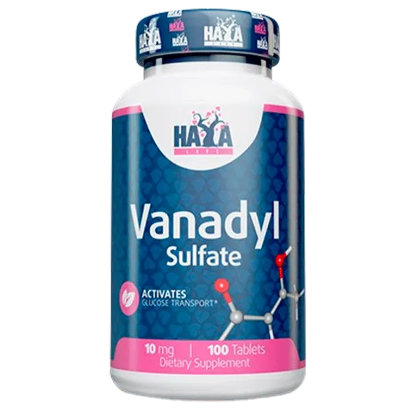 Витамины и минералы Haya Labs Vanadyl Sulfate 10mg / 100 Tabs (853809007639) 100 photo 1 Витамины и минералы Haya Labs Vanadyl Sulfate 10mg / 100 Tabs (853809007639) 100 photo 1