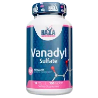 Витамины и минералы Haya Labs Vanadyl Sulfate 10mg / 100 Tabs (853809007639) 100