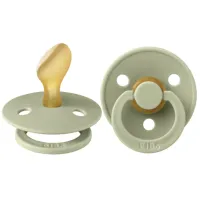 Соска ортодонтическая Bibs Colour 211250C  Унисекс / 6 месяцев - 18 месяцев / Латекс / Зеленый