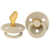 Suzetă cu tetina ortodontică Bibs Colour 211245C  Unisex / 6 luni - 18 luni / Latex / Vanilla