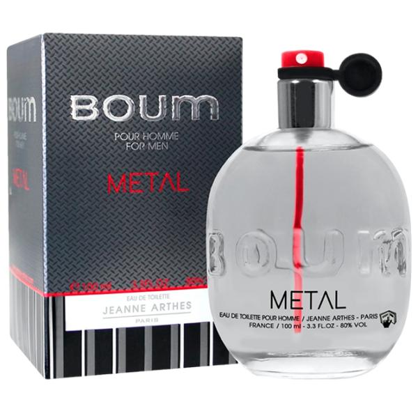 Parfum pentru bărbați Jeanne Arthes BOUM METAL Apă de toaletă / Fougere photo 1 Parfum pentru bărbați Jeanne Arthes BOUM METAL Apă de toaletă / Fougere photo 1