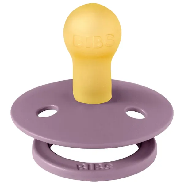 Suzetă cu tetina rotundă Bibs Colour 100300C  Pentru fetițe / 0 luni - 6 luni / Latex / Mauve photo 2 Suzetă cu tetina rotundă Bibs Colour 100300C  Pentru fetițe / 0 luni - 6 luni / Latex / Mauve photo 2