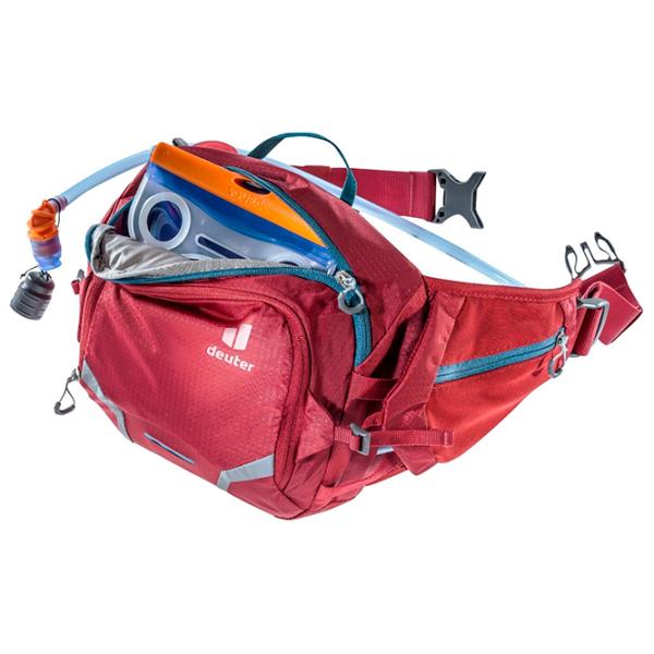 Поясная сумка Deuter Pulse Three  / Серый Красный / 5 л photo 2 Поясная сумка Deuter Pulse Three  / Серый Красный / 5 л photo 2