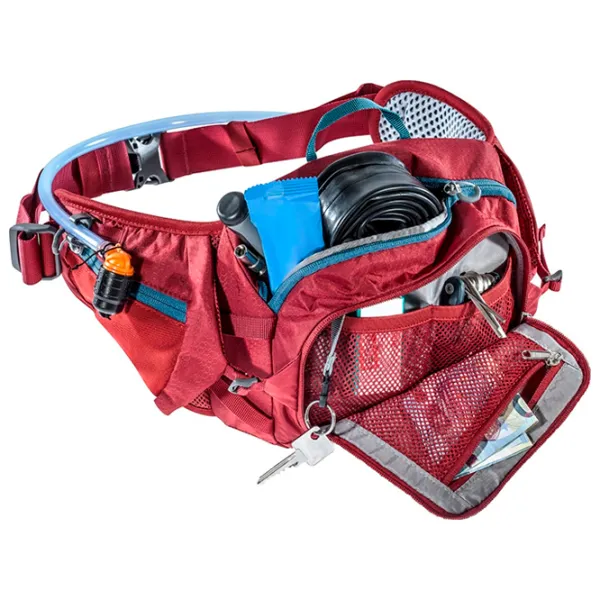 Поясная сумка Deuter Pulse Three  / Серый Красный / 5 л photo 3 Поясная сумка Deuter Pulse Three  / Серый Красный / 5 л photo 3