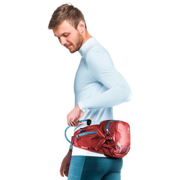Поясная сумка Deuter Pulse Three  / Серый Красный / 5 л photo 5 Поясная сумка Deuter Pulse Three  / Серый Красный / 5 л photo 5