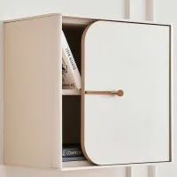 Комплекты ТВ-зона Милена 01172920 100 см x 48.3 см x 180.2 см / Крем photo 5