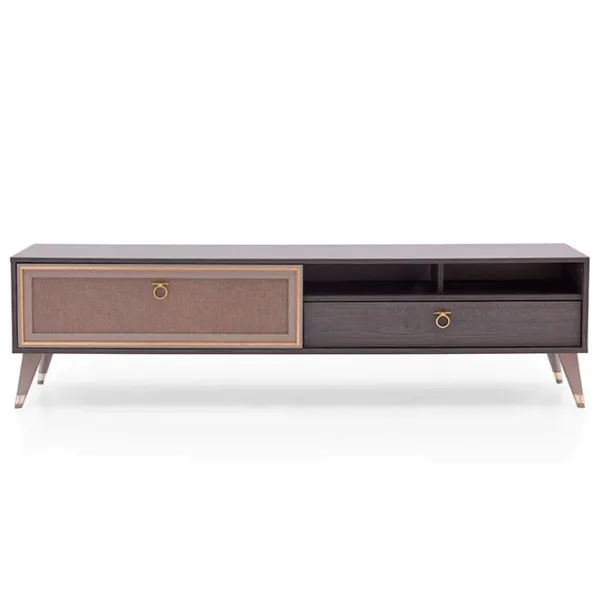 Seturi zona TV Hector 01172930 85 cm x 48.1 cm x 206.4 cm / Stejar antracit photo 2 Seturi zona TV Hector 01172930 85 cm x 48.1 cm x 206.4 cm / Stejar antracit photo 2