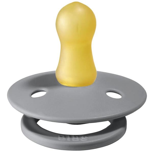 Соска круглая Bibs Colour 110224  Унисекс / 0 месяцев - 6 месяцев / Латекс / Cloud Grey photo 3 Соска круглая Bibs Colour 110224  Унисекс / 0 месяцев - 6 месяцев / Латекс / Cloud Grey photo 3