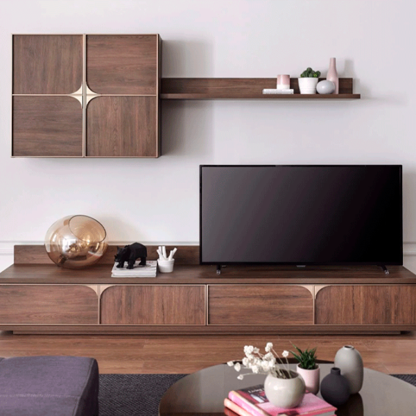 Seturi zona TV Gold 01172931 79.4 cm x 49 cm x 222 cm / Nuc photo 1 Seturi zona TV Gold 01172931 79.4 cm x 49 cm x 222 cm / Nuc photo 1
