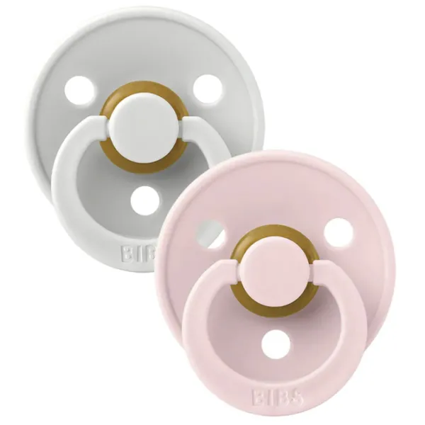 Suzetă cu tetina rotundă Bibs Colour 110279  Pentru fetițe / 0 luni - 6 luni / Latex / Blossrom photo 2 Suzetă cu tetina rotundă Bibs Colour 110279  Pentru fetițe / 0 luni - 6 luni / Latex / Blossrom photo 2