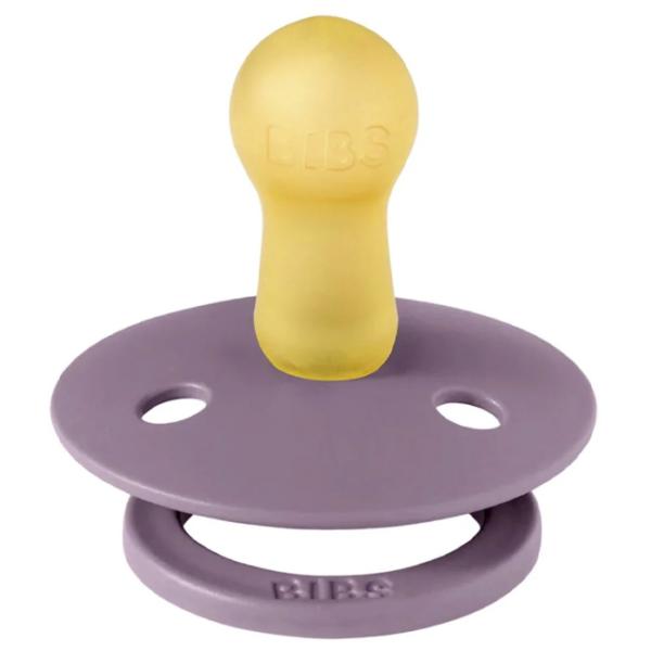 Соска круглая Bibs Colour 110430  Для девочек / 0 месяцев - 6 месяцев / Латекс / Mauve photo 2